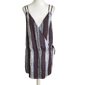 Banana Republic Heritage V-Neck Spaghetti Strapped Dress Multicolor Size S